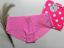 Imagen de PINK Panty No-Show Hipster Rosa Letras De Colores L